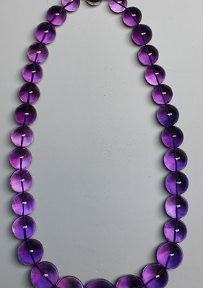 COLLANA DI AMETISTA, ALTA QUALITA'