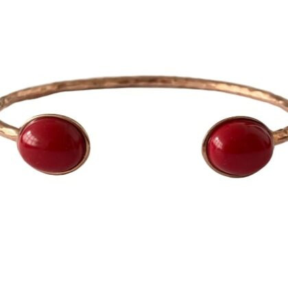 Bracciale in pasta di corallo