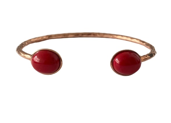 Bracciale in pasta di corallo