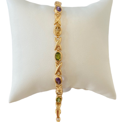 Bracciale con pietre naturali