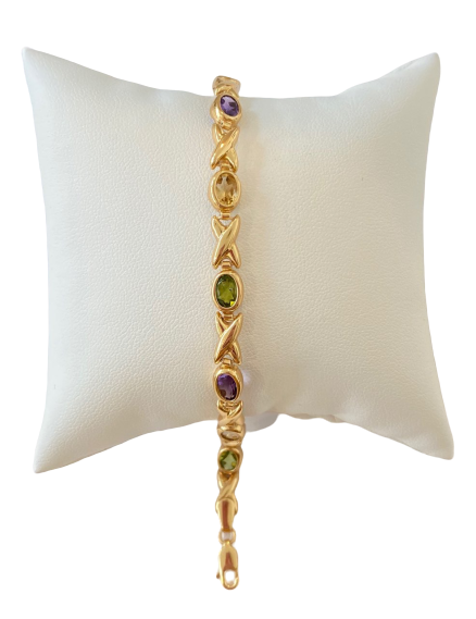 Bracciale con pietre naturali