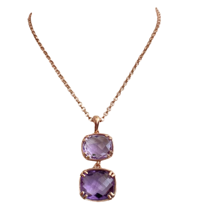 Collana con pietre naturali