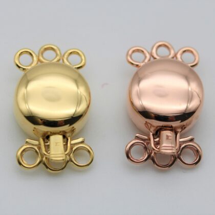 Chiusura liscia tonda per multifili