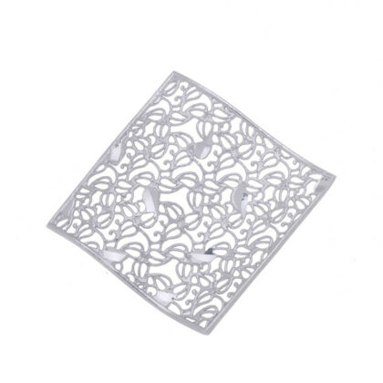 MICROFUSIONE DIAMANTATA QUADRATO ONDULATO 29*29MM.