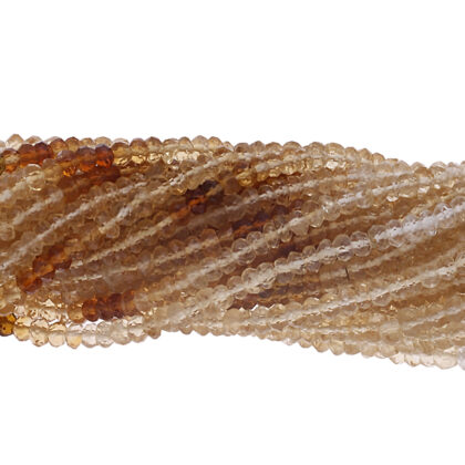 FILI CITRINO SFUMATO, TAGLIO NORMALE SFACCETTATO