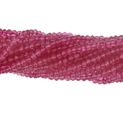 Quarzo pink, macchina laser sfaccettato