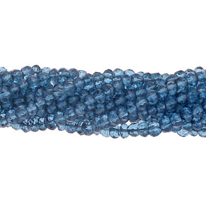 Quarzo blu, macchina laser sfaccettato