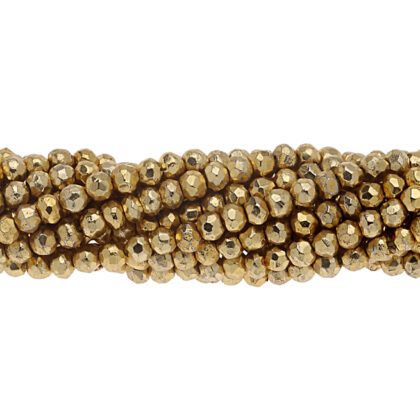 Pirite gold, macchina normale sfaccettato