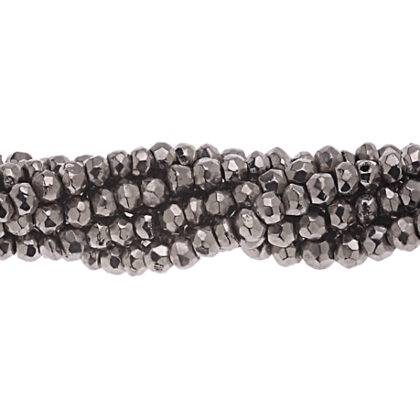 Pirite rodiata, macchina normale sfaccettato