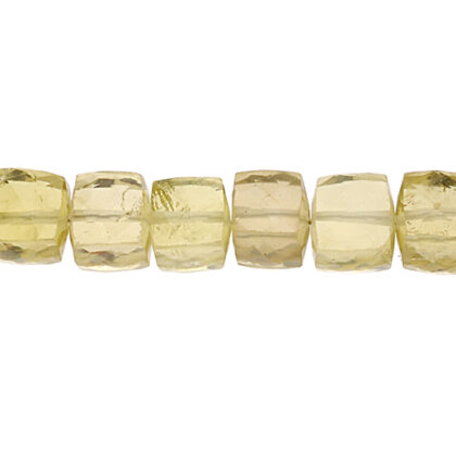 FILI QUARZO LEMON, SFACETTATO