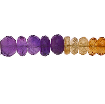 Multicolor, rondella sfaccettato filo