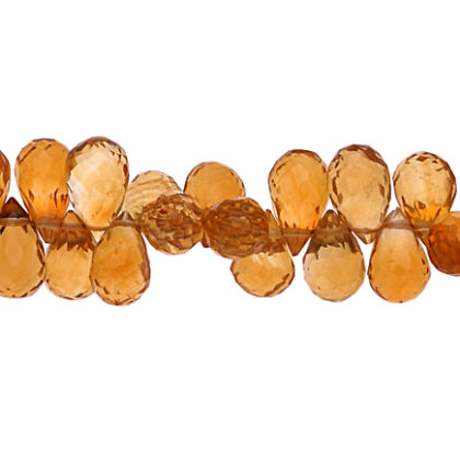 FILI CITRINO, GOCCIA BRIOLETTE SFACCETTATA