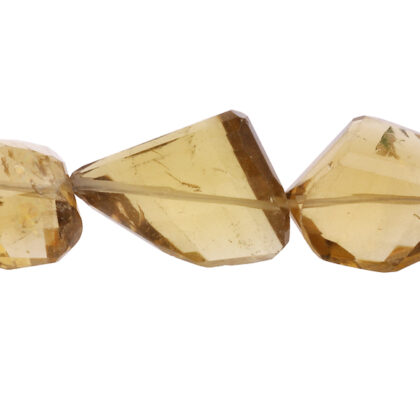 Quarzo cognac, sassi sfaccettati laser