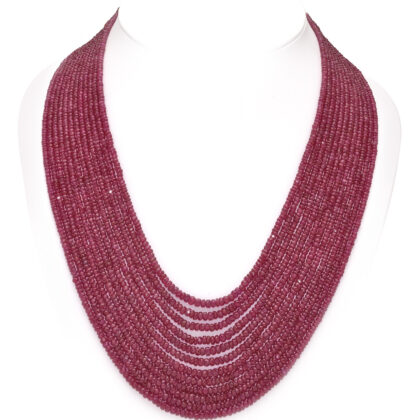 RUBINO, RONDELLA SFACCETTATA