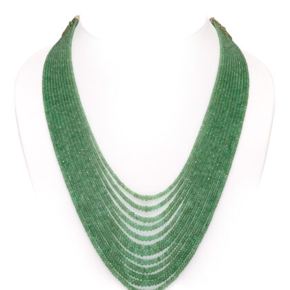 TZAVORITE EXTRA, RONDELLA SFACCETTATA