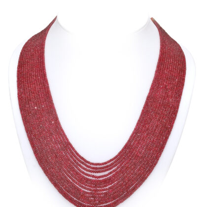 SPINELLO ROSSO EXTRA, RONDELLA SFACCETTATA