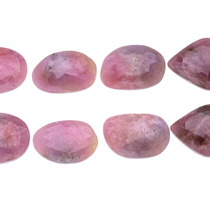 Zaffiro rosa, Rose Cut coppia