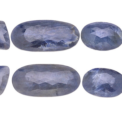 Zaffiro blu, Rose Cut coppia