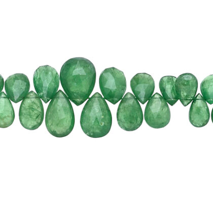 TSAVORITE, GOCCIA (CASTAGNA) SFACCETTATA