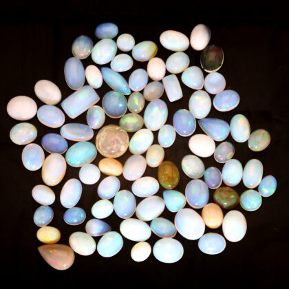 Opale etiope, cabonchon mix