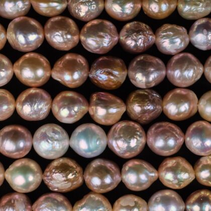 Perle tonde 12/13 mm multicolor