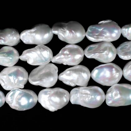 Perle barocche bianche
