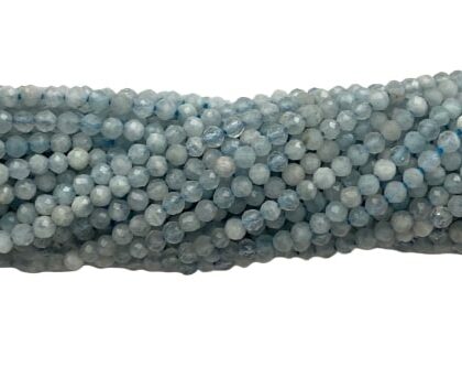 FILI ACQUAMARINA, TAGLIO MACCHINA SFACCETTATA