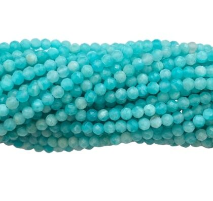 FILI AMAZZONITE, TAGLIO MACCHINA SFACCATATA