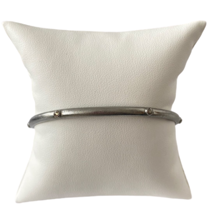 Bracciale in argento 925 con diamanti