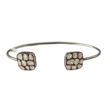 Bracciale in argento 925 con diamanti