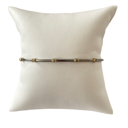 Bracciale in argento 925 con diamanti