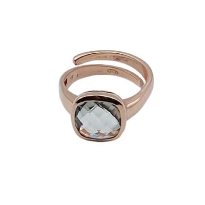 Anello quadrato 10 x 10 mm