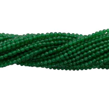 FILI GIADA VERDE, TAGLIO MACCHINA SFACETTATO