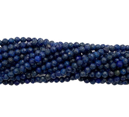 FILI LAPISLAZZULO, TAGLIO MACCHINA SFACETTATO