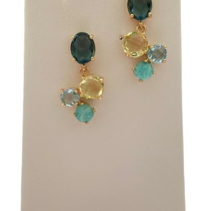 ORECCHINI C/PIETRE NATURALI