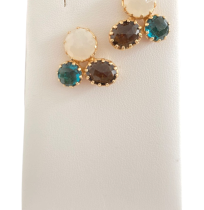 Orecchini con pietre naturali