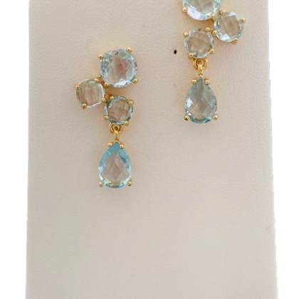 Orecchini con pietre naturali