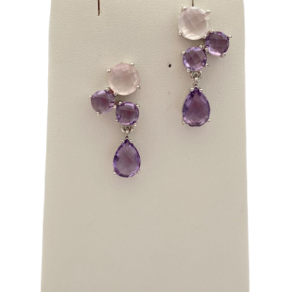 Orecchini con pietre naturali