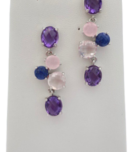 Orecchini con pietre naturali