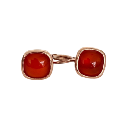 Natural stones earrings, cabochon cut