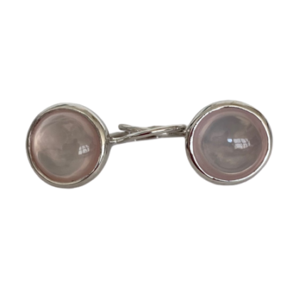 Natural stones earrings, cabochon cut