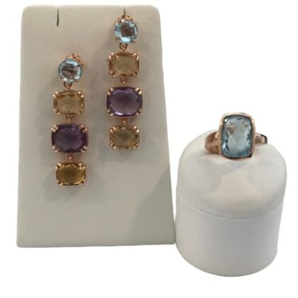 Parure con pietre naturali