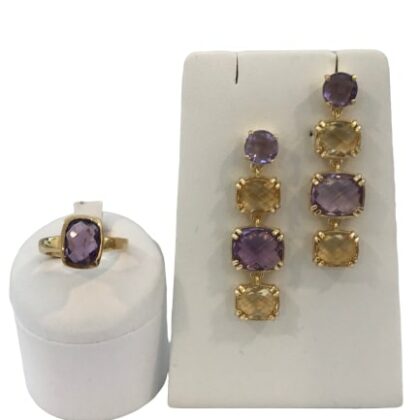 Parure con pietre naturali