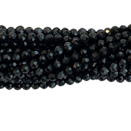 FILI SPINELLO NERO, TAGLIO MACCHINA SFACETTATO