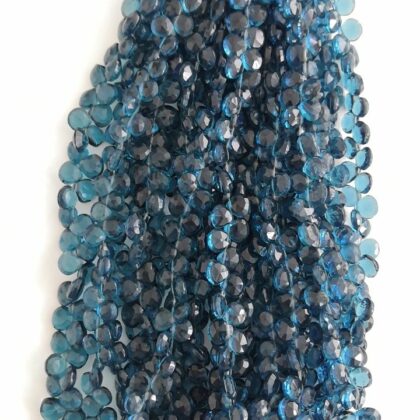 FILI TOPAZIO LONDON BLU HYDRO, SFACCETTATA CASTAGNA