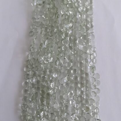 FILI AMETISTA VERDE, SFACCETTATA CASTAGNA