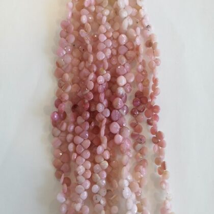 FILI OPALE ROSA, SFACCETTATA CASTAGNA