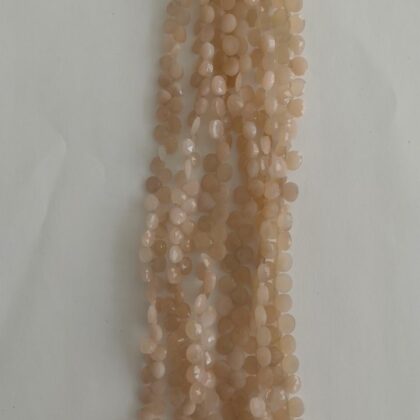 FILI PIETRA DI LUNA, SFACCETTATA CASTAGNA