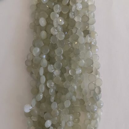 FILI PIETRA DI LUNA, SFACCETTATA CASTAGNA