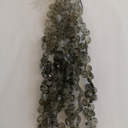 FILI AGATA MUSCHIATA, SFACCETTATA CASTAGNA